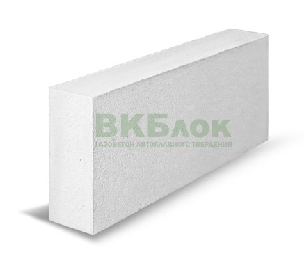 Газобетонные блоки ВКБлок D500 B2,5 625х125х250 мм