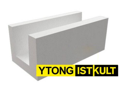 U-образный блок Ytong (Istkult) D500 500*250*200