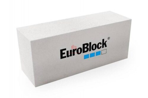Газосиликатный стеновой блок EuroBlock 600х300х150 B3,5 D600