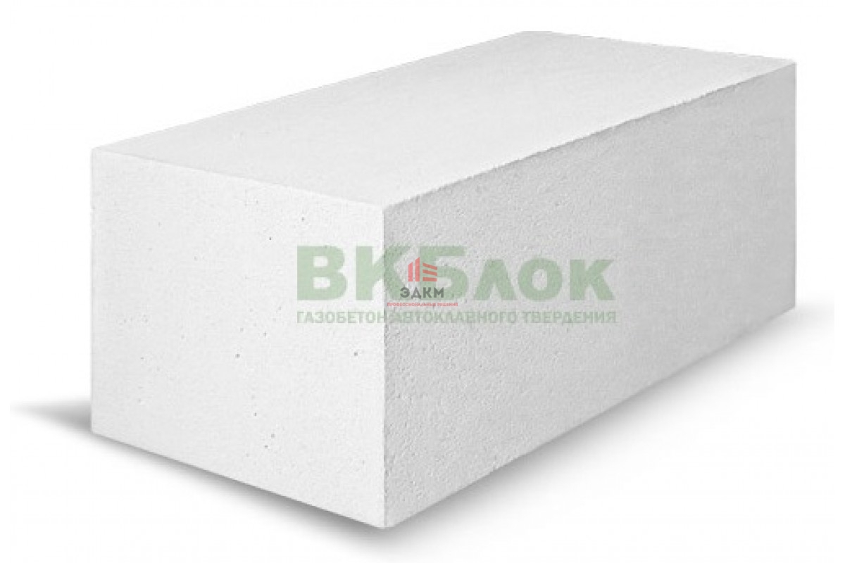 Газобетонные блоки ВКБлок D600 B3,5 625х300х250 мм
